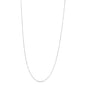 .925 Sterling Silver 0.7mm Slim and Dainty Unisex 18" Inch Ball Bead Chain Necklace